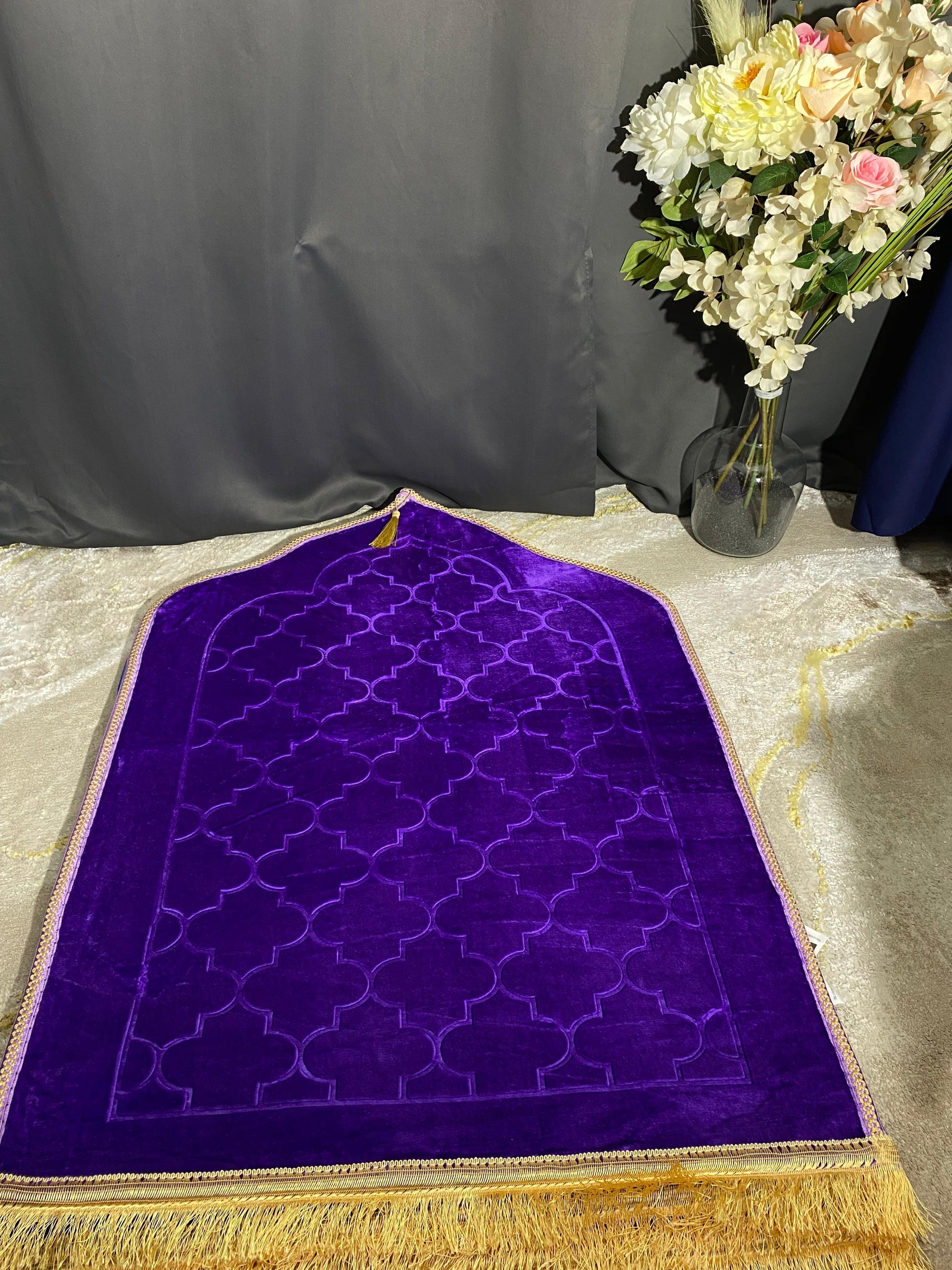 TAPIS DE PRIÈRE VIOLET - BAYT AL MUMIN