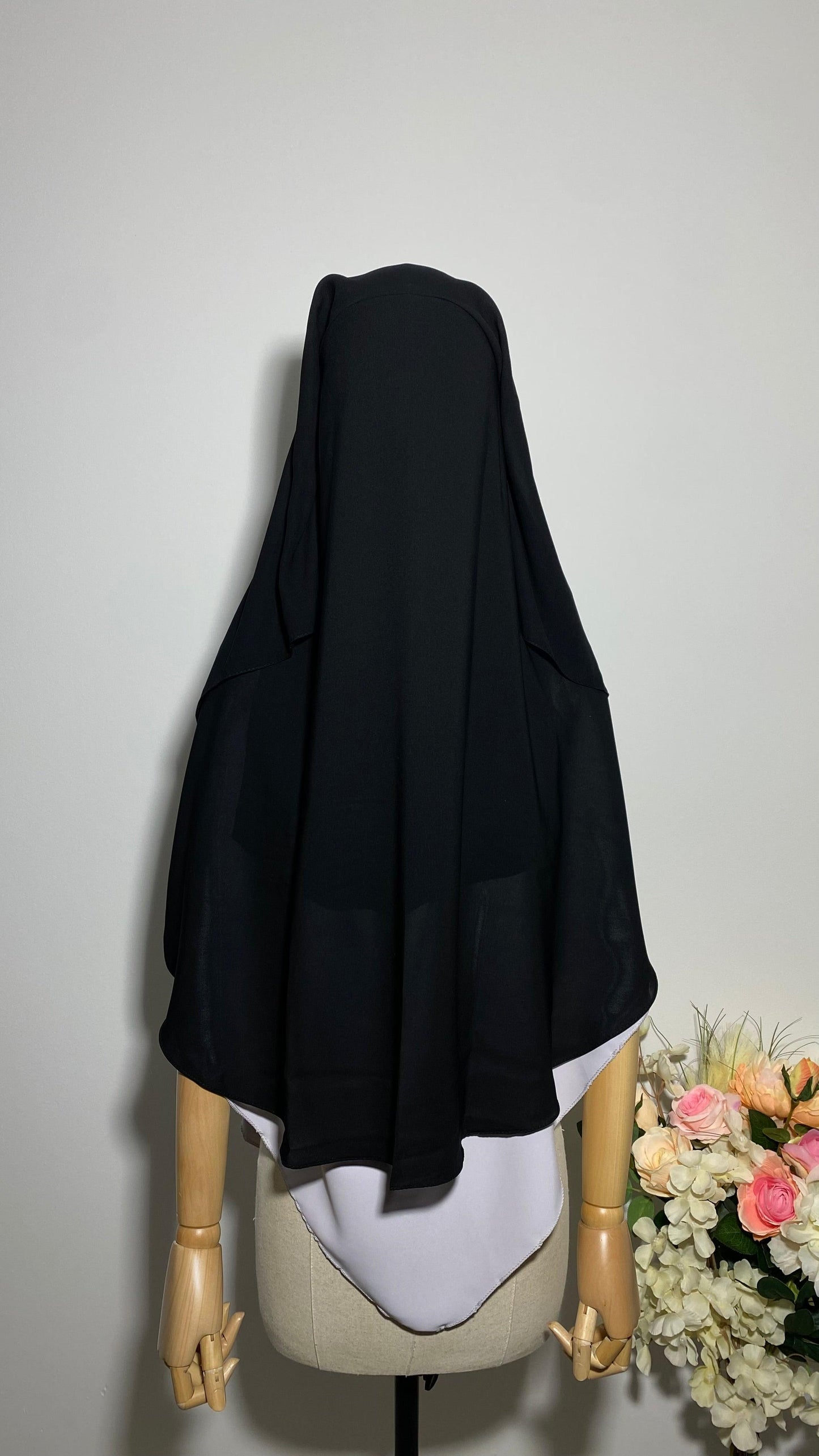 NIQAB - SITAR PULL DOWN - CAP NOIR - BAYT AL MUMIN