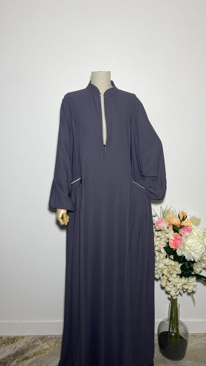 ABAYA NEHIR ANTHRACITE - BAYT AL MUMIN