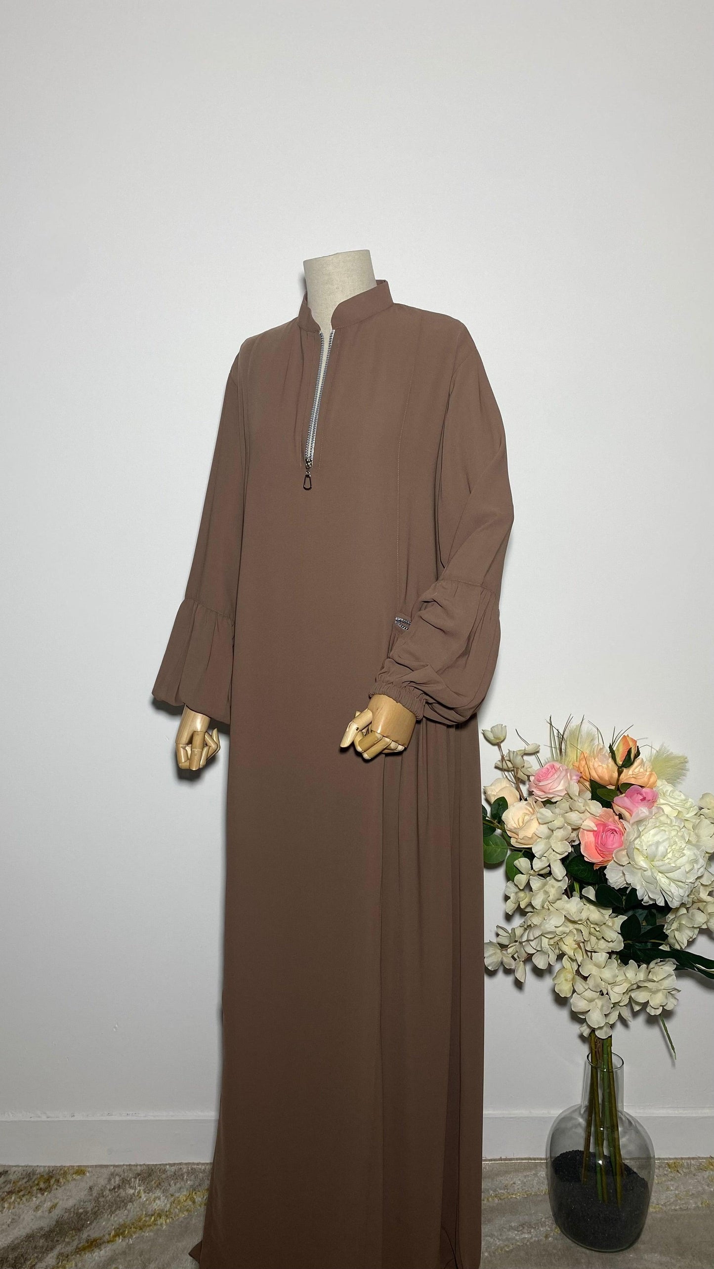 ABAYA AZRA SAND - BAYT AL MUMIN