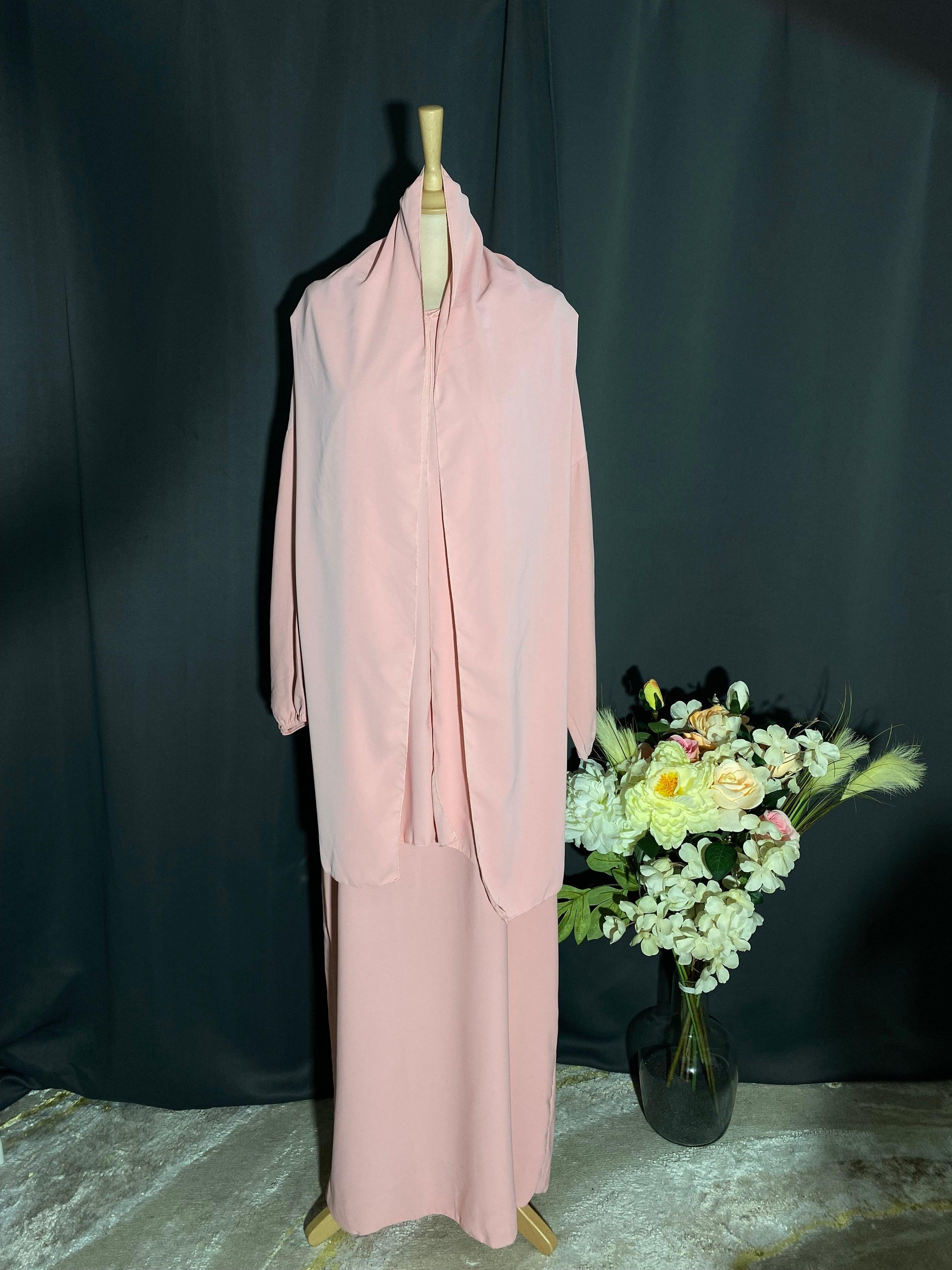 ABAYA RIHEB ROSE - BAYT AL MUMIN