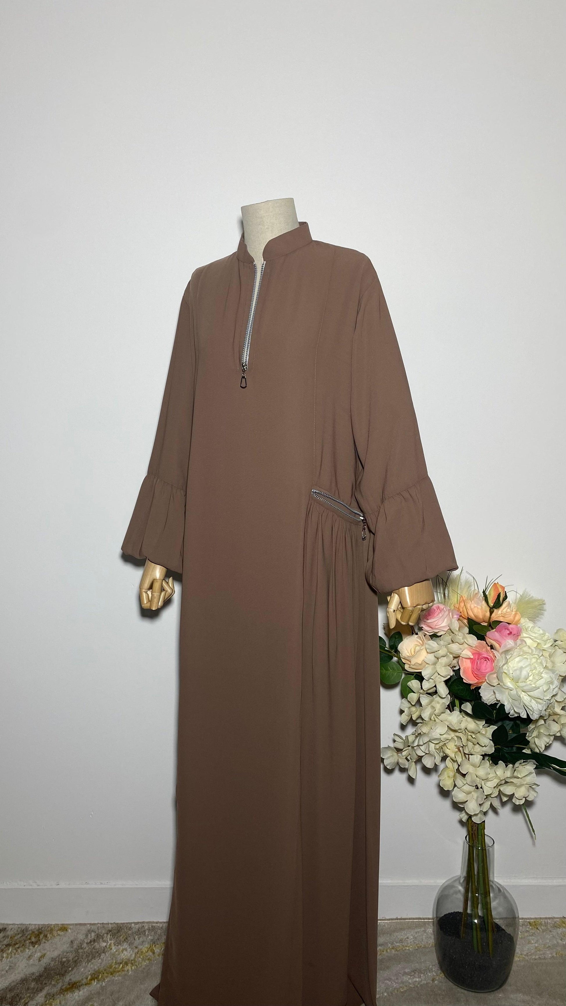 ABAYA AZRA SAND - BAYT AL MUMIN