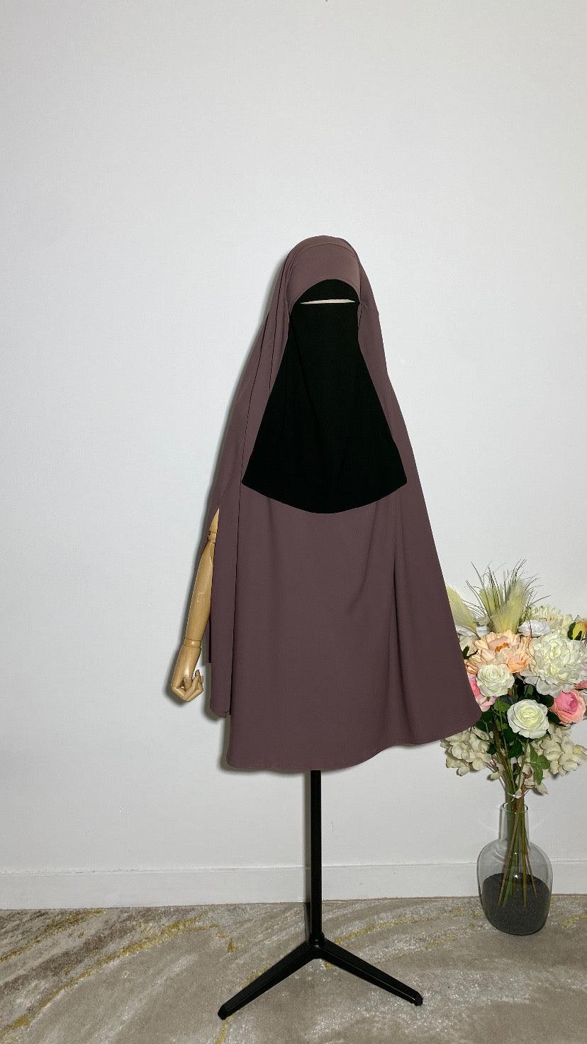 NIQAB PULL DOWN - CAP NOIR - BAYT AL MUMIN